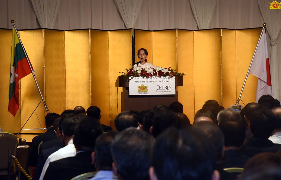State Counselor invites Japanese investors