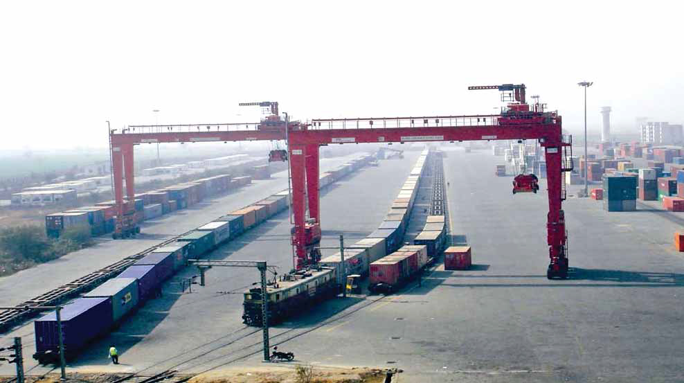 Ywar Thargyi dry port opens to business
