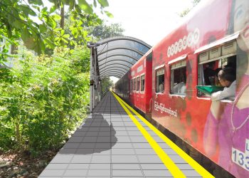 Chinese company proposes new circular railroad for Yangon