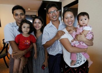 Reuters reporters jailed in Myanmar freed from prison after more than 500 days