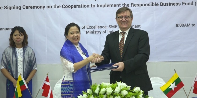 Denmark to Provide K1.13 Billion Loan for Myanmar SMEs