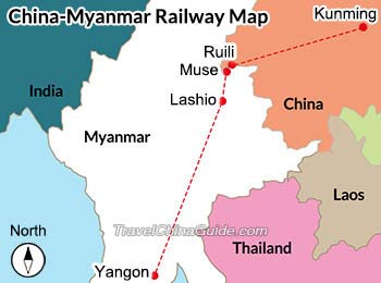 China, Myanmar railway project linking Muse to Mandalay on track